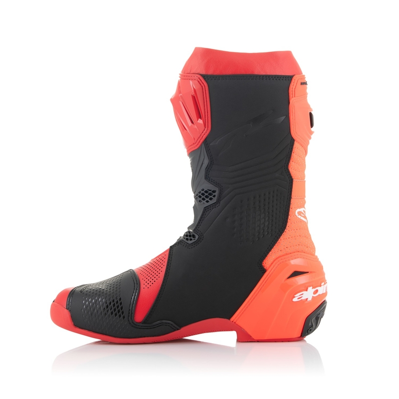 Alpinestars Supertech R Wentylowane buty motocyklowe w kolorze czerwono-czerwonym