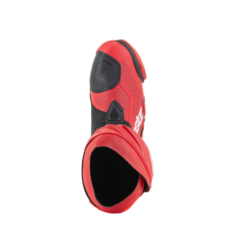 Alpinestars Supertech R Wentylowane buty motocyklowe w kolorze czerwono-czerwonym