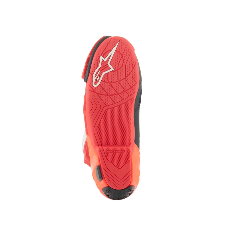 Alpinestars Supertech R Wentylowane buty motocyklowe w kolorze czerwono-czerwonym