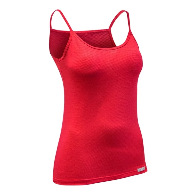 Damski top termiczny nanosilver® w kolorze jasnoczerwonym