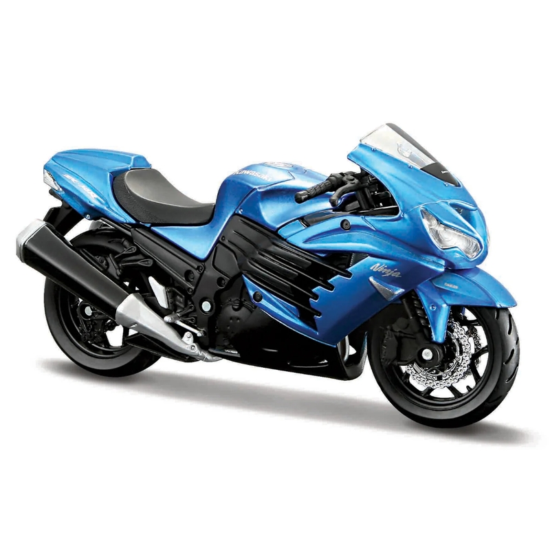 Model motocykla Maisto Kawasaki Ninja ZX-14R niebieski