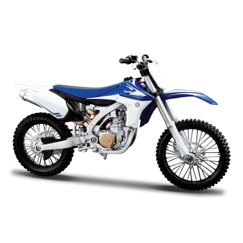 Model motocykla Maisto Yamaha YZ450F.