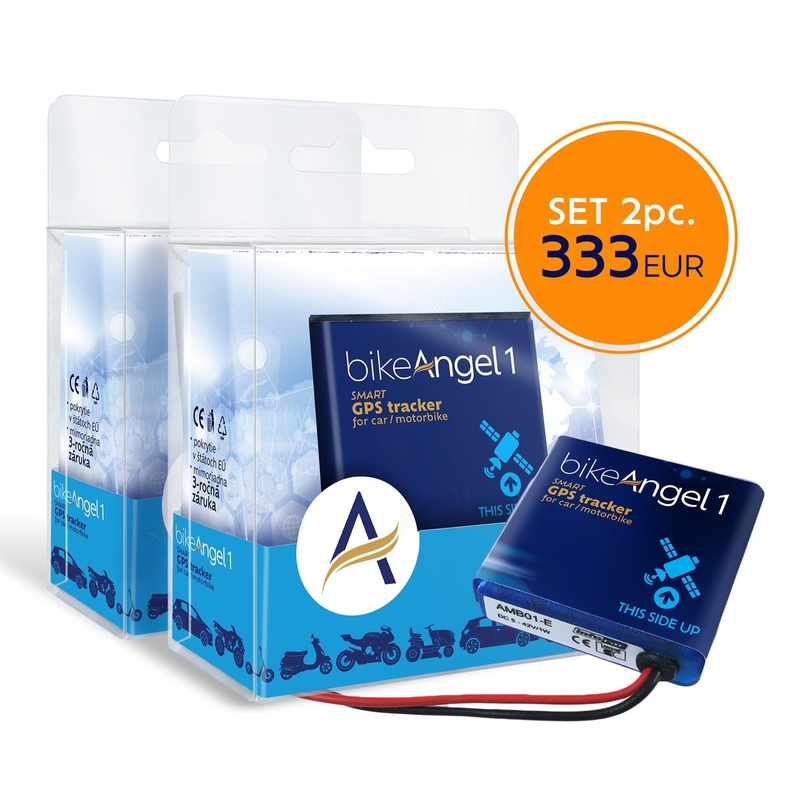 BikeAngel 1 EU system monitoringu i nadzoru motocykla zestaw 2 szt.