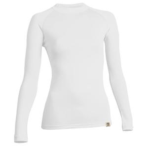 Damska koszulka termoaktywna nanosilver® Raglan biała - długi rękaw
