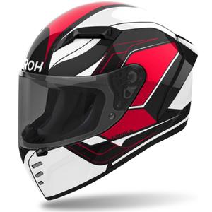 Zintegrowany kask motocyklowy Airoh CONNOR Dunk błyszczący czerwony