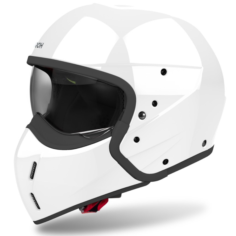 Modułowy kask motocyklowy Airoh J110 Kolor biały błyszczący