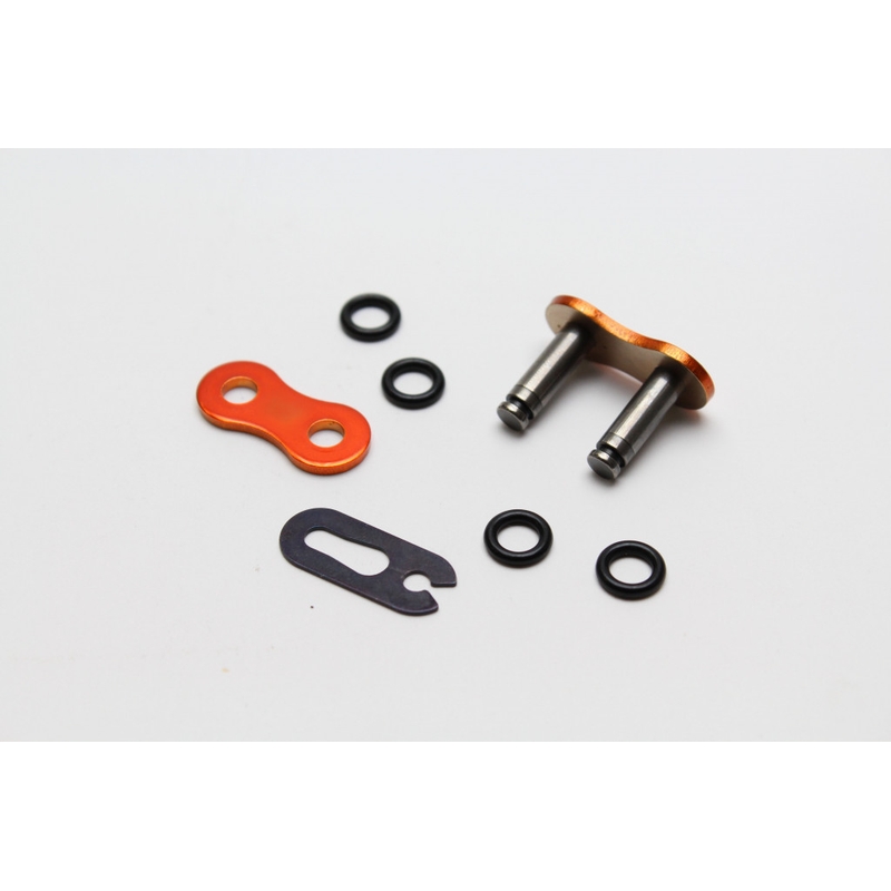 Clip type connecting link EK 520 SRO6 SKJ Orange/Silver
