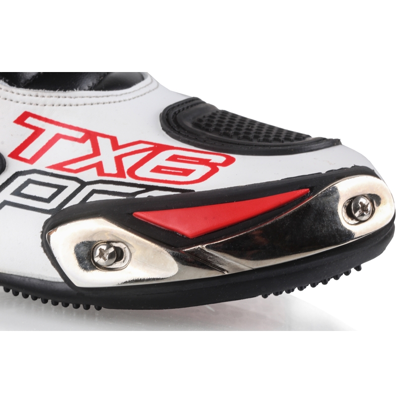 Buty motocyklowe Tschul TX6-Pro czarno-białe wyprzedaż