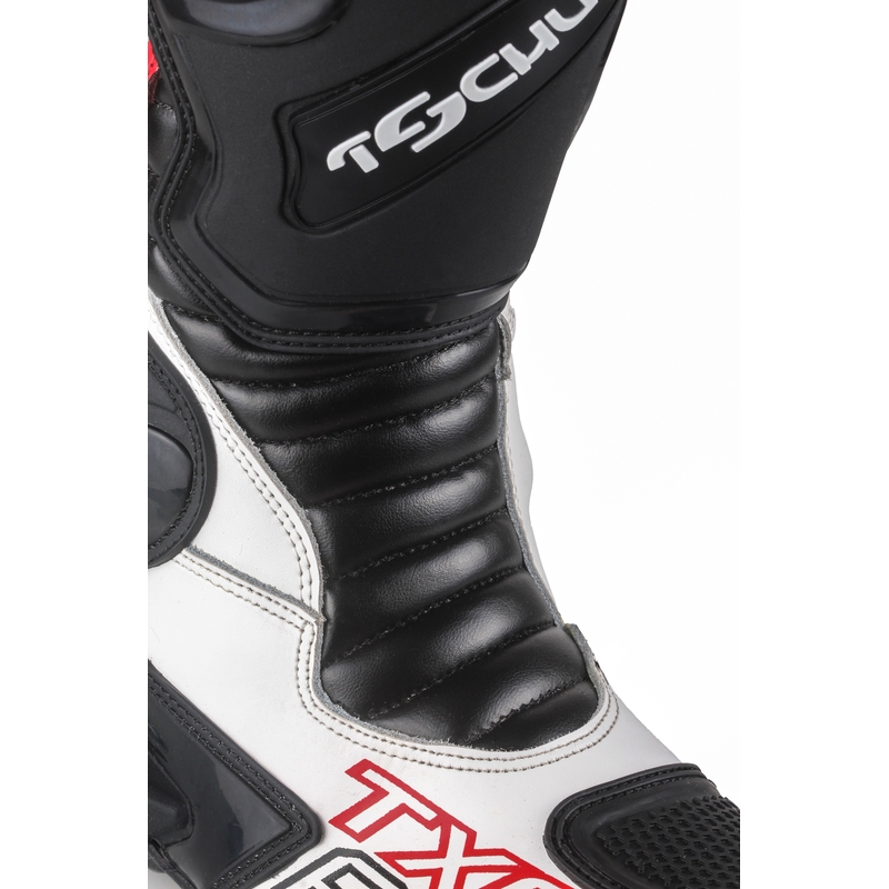Buty motocyklowe Tschul TX6-Pro czarno-białe wyprzedaż