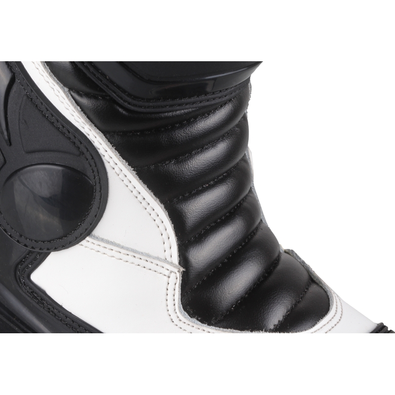 Buty motocyklowe Tschul TX6-Pro czarno-białe wyprzedaż