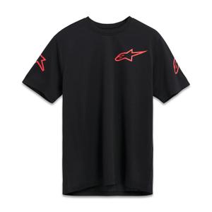 Czarny T-shirt Alpinestars z ramionami Performance