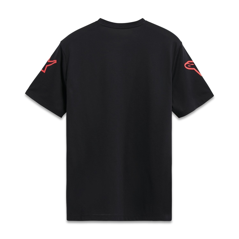 Czarny T-shirt Alpinestars z ramionami Performance