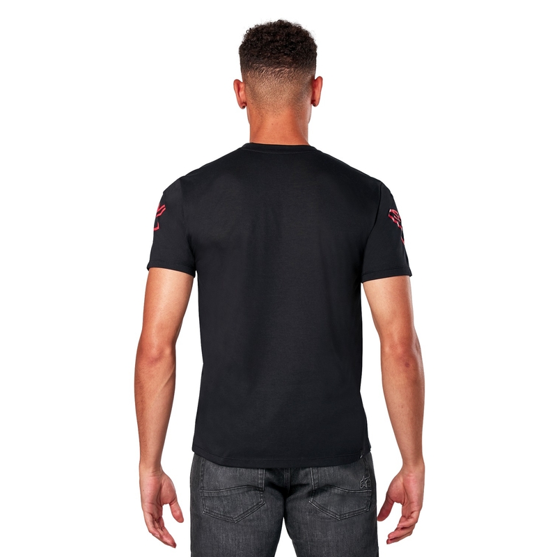 Czarny T-shirt Alpinestars z ramionami Performance