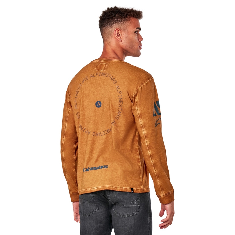 Koszulka Alpinestars Nook Knit z długim rękawem, czerwona