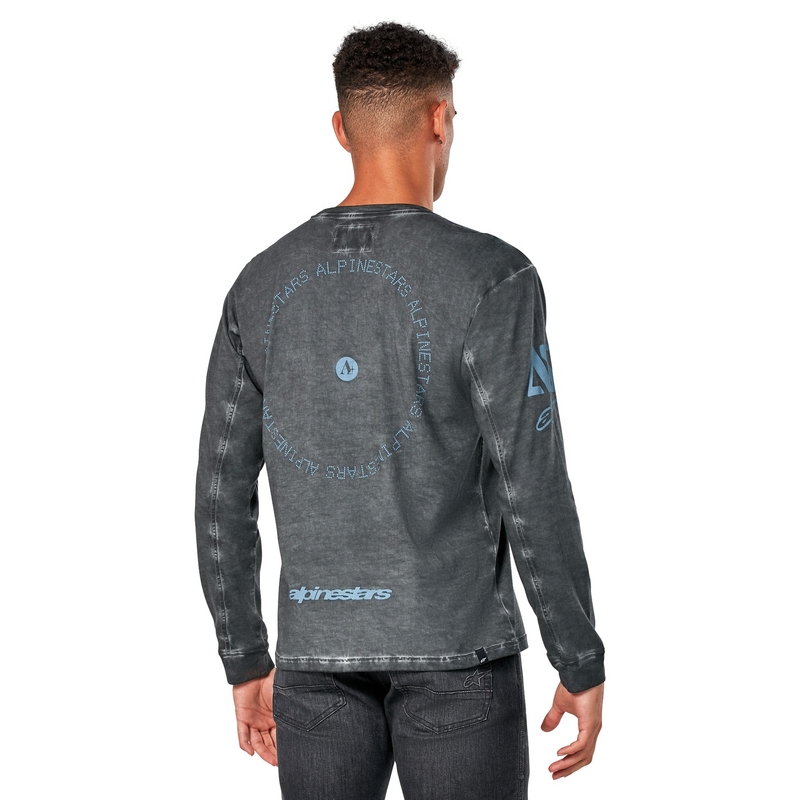 Koszulka Alpinestars Nook Knit z długim rękawem, ciemnoszara