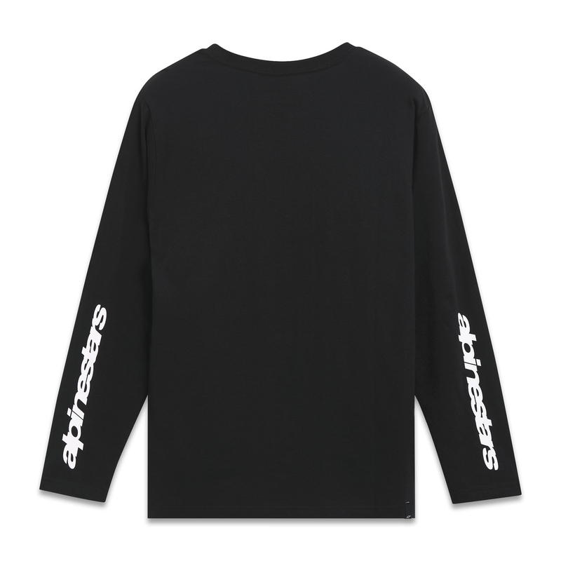 Czarny T-shirt z długim rękawem Alpinestars Backhand CSF