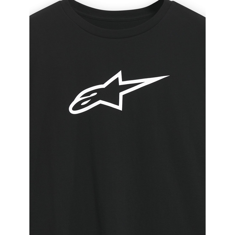 Czarny T-shirt z długim rękawem Alpinestars Backhand CSF