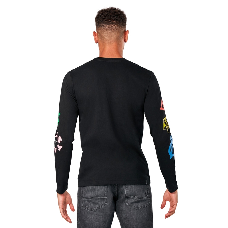 Koszulka z długim rękawem Alpinestars Brundo CSF w kolorze czarnym