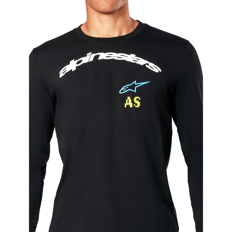 Koszulka z długim rękawem Alpinestars Brundo CSF w kolorze czarnym