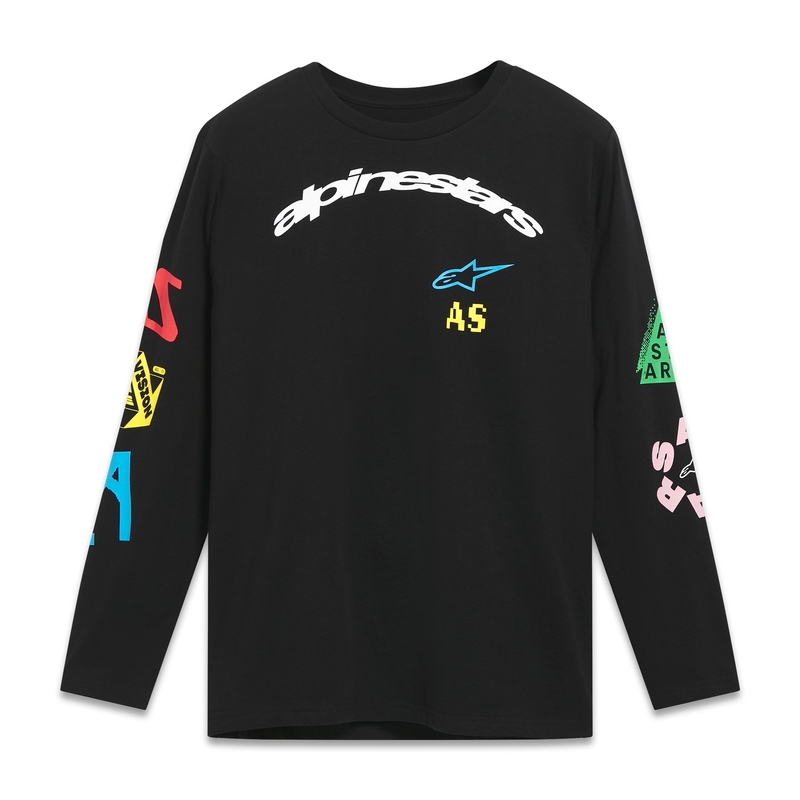 Koszulka z długim rękawem Alpinestars Brundo CSF w kolorze czarnym