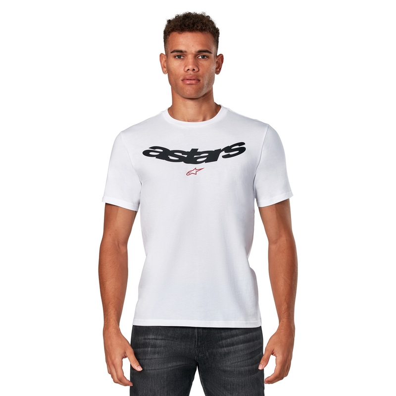 Biała koszulka Alpinestars Elliptic CSF