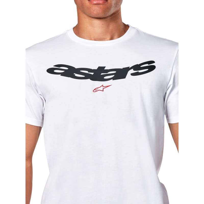 Biała koszulka Alpinestars Elliptic CSF
