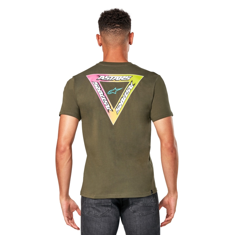 Koszulka Alpinestars Invert CSF w kolorze zielonym