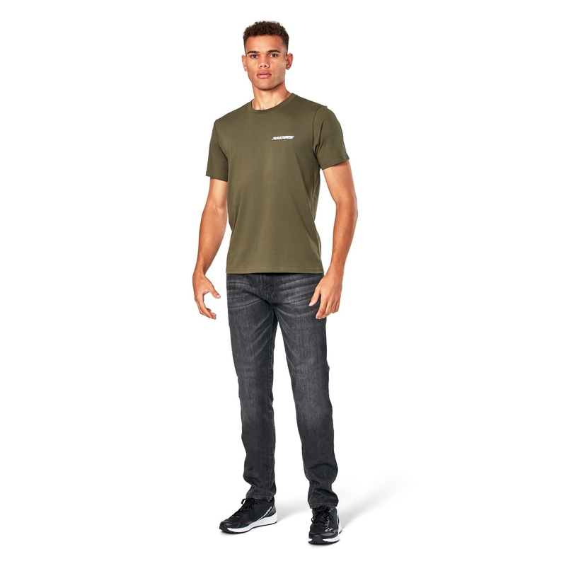Koszulka Alpinestars Invert CSF w kolorze zielonym