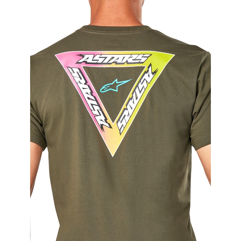 Koszulka Alpinestars Invert CSF w kolorze zielonym