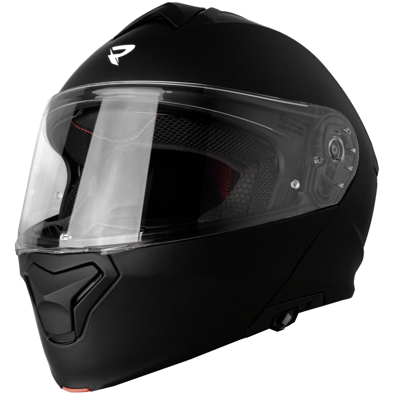 Kask motocyklowy typu flip-up Street Racer Fury matowo czarny