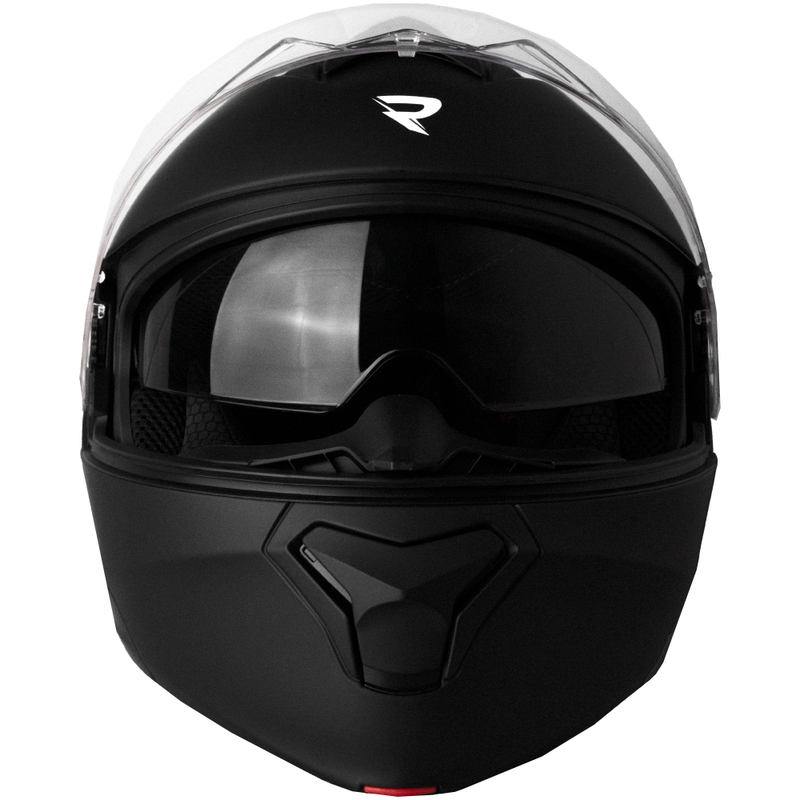 Kask motocyklowy typu flip-up Street Racer Fury matowo czarny