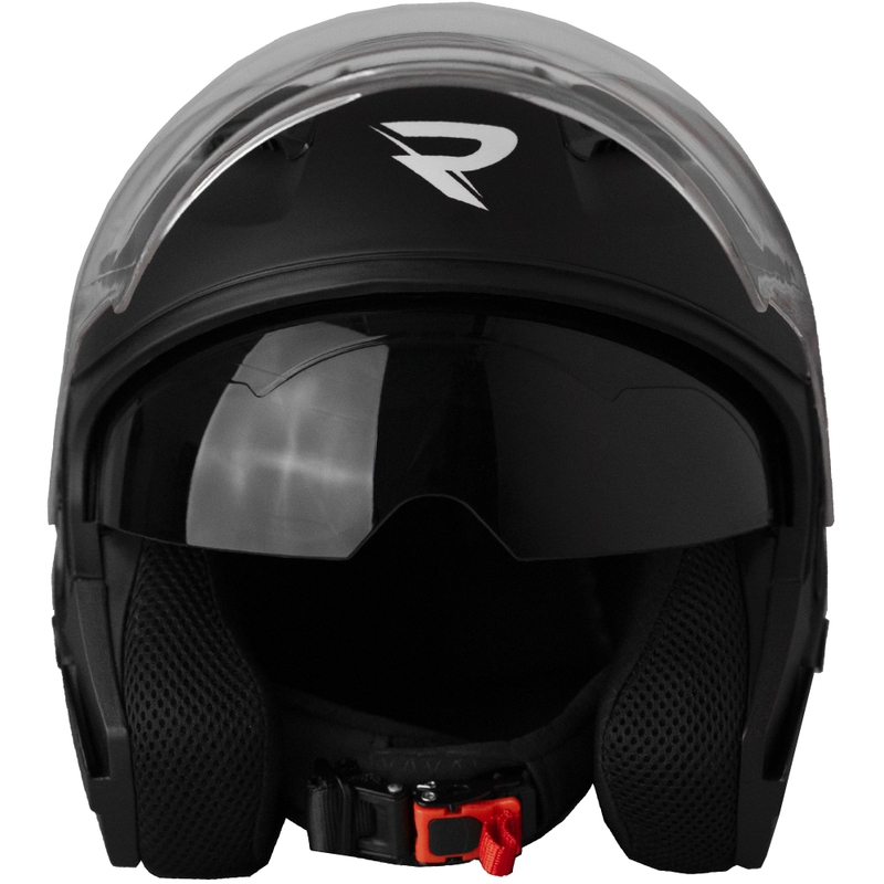 Kask motocyklowy otwarty Street Racer Sonic matowy czarny