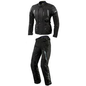 Kombinezon motocyklowy Rebelhorn Hiker II czarny wyprzedaż