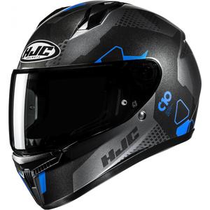 Kask motocyklowy integralny HJC C10 Aspa MC2 czarno-niebiesko-szary