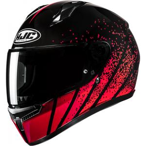 Kask motocyklowy integralny HJC C10 Haven MC1 czarno-czerwony