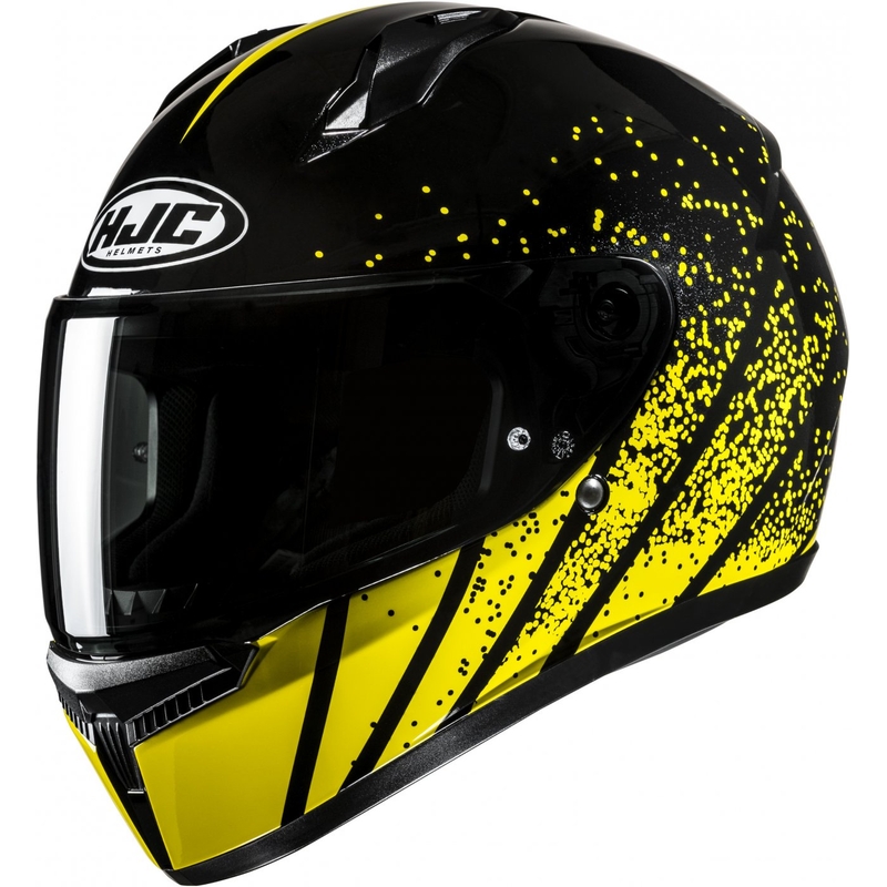 Kask motocyklowy integralny HJC C10 Haven MC3 czarno-żółty