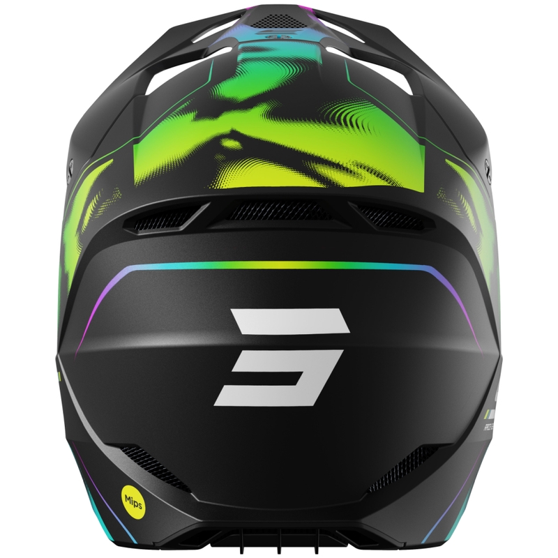 Kask motocrossowy Shot Race Nitro matowy czarny