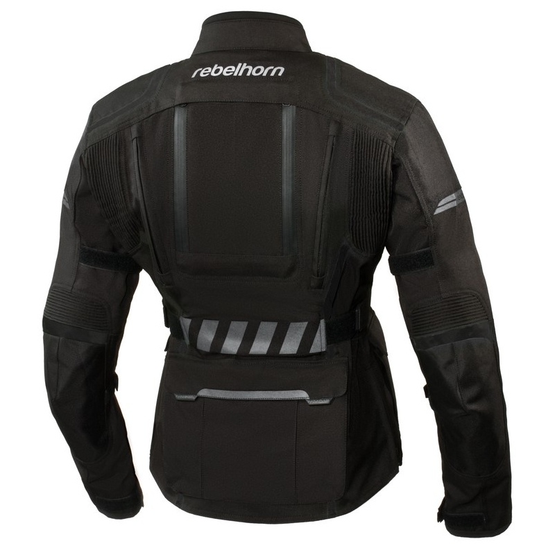 Damska kurtka motocyklowa Rebelhorn Hiker II czarna