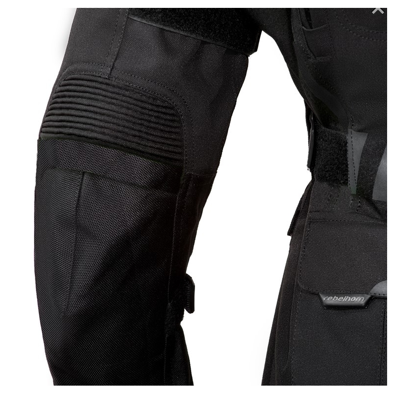 Damska kurtka motocyklowa Rebelhorn Hiker II czarna