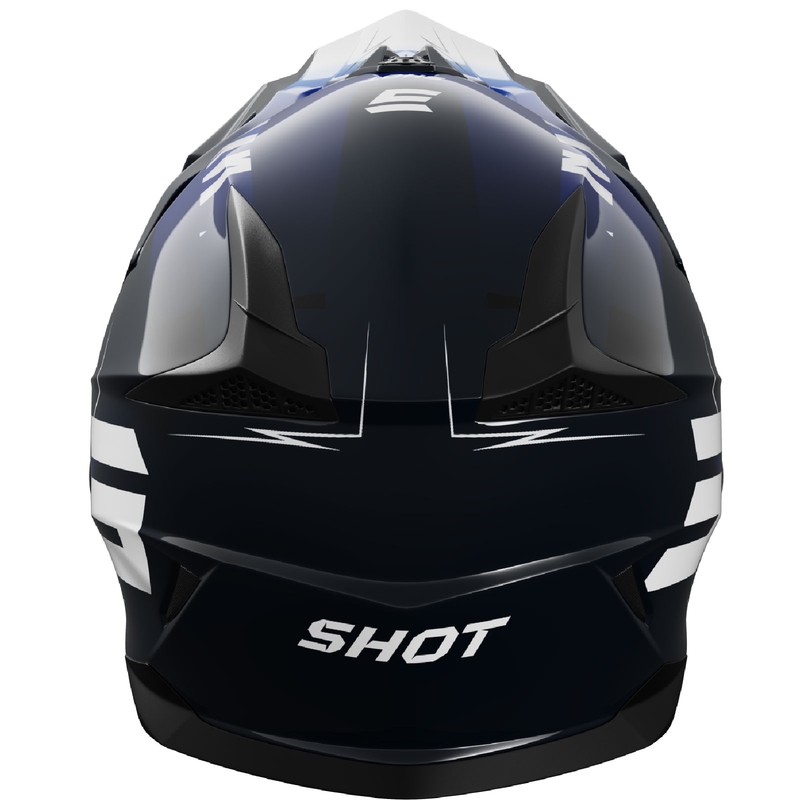 Kask motocrossowy Shot Pulse X-Trem niebieski