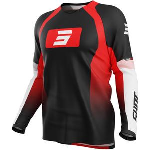 Koszulka motocrossowa Shot Draw Instinct czerwona