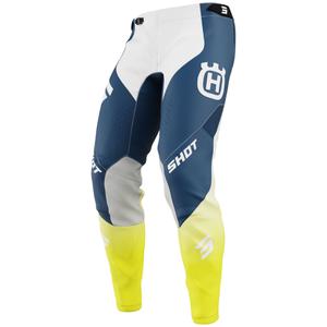 Spodnie motocrossowe Shot Aerolite HVA w kolorze niebieskim