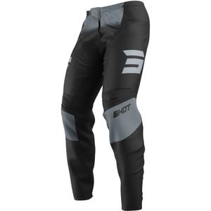 Spodnie motocrossowe Shot Devo Blast w kolorze czarno-szarym