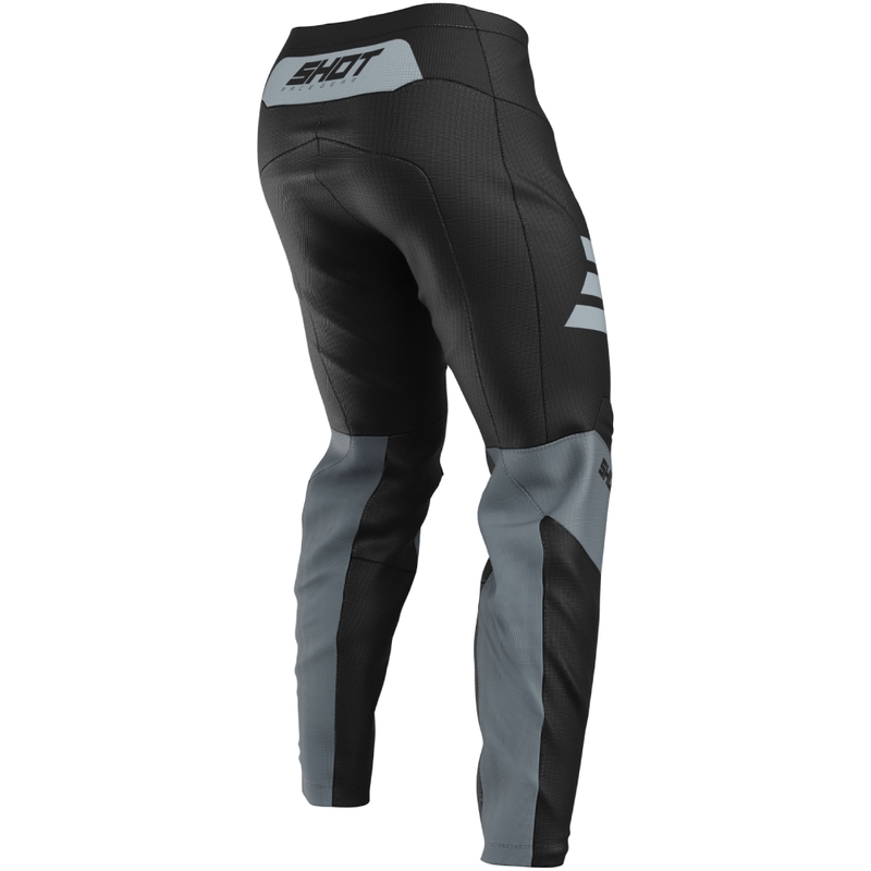 Spodnie motocrossowe Shot Devo Blast w kolorze czarno-szarym