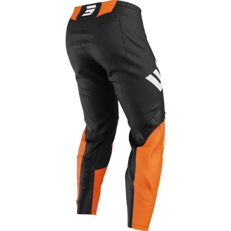 Spodnie motocrossowe Shot Draw Instinct pomarańczowe