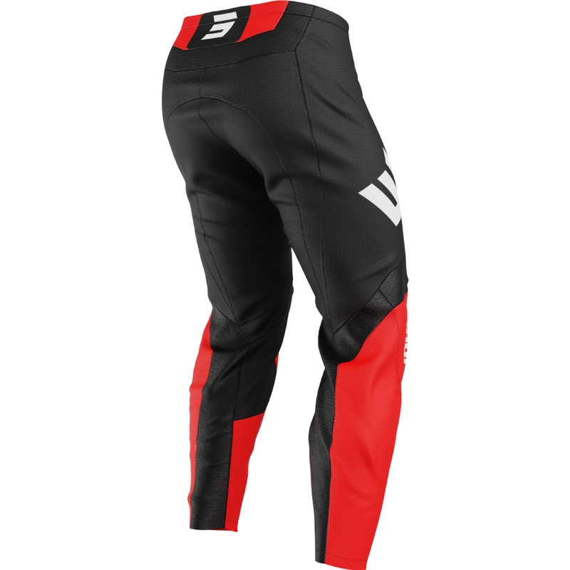 Spodnie motocrossowe Shot Draw Instinct czerwone