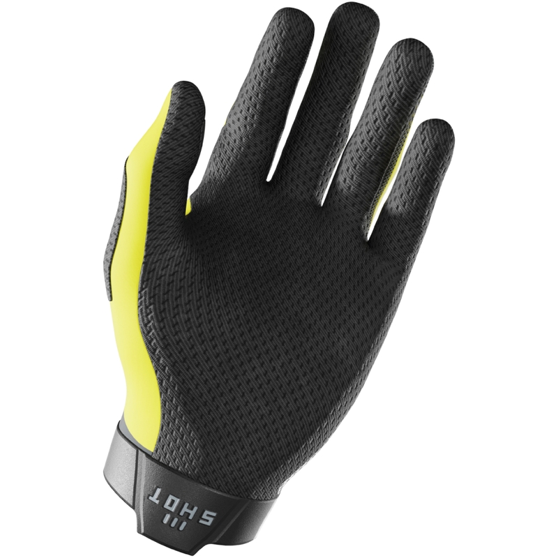 Rękawiczki motocrossowe Shot Lite HVA czarne