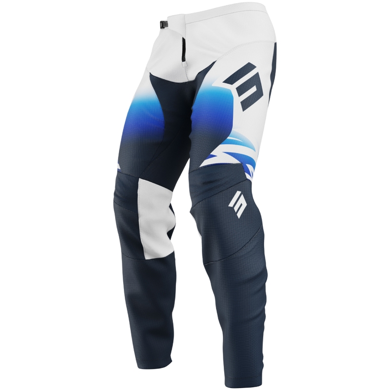 Dziecięce spodnie motocrossowe Shot Draw X-Trem niebieskie
