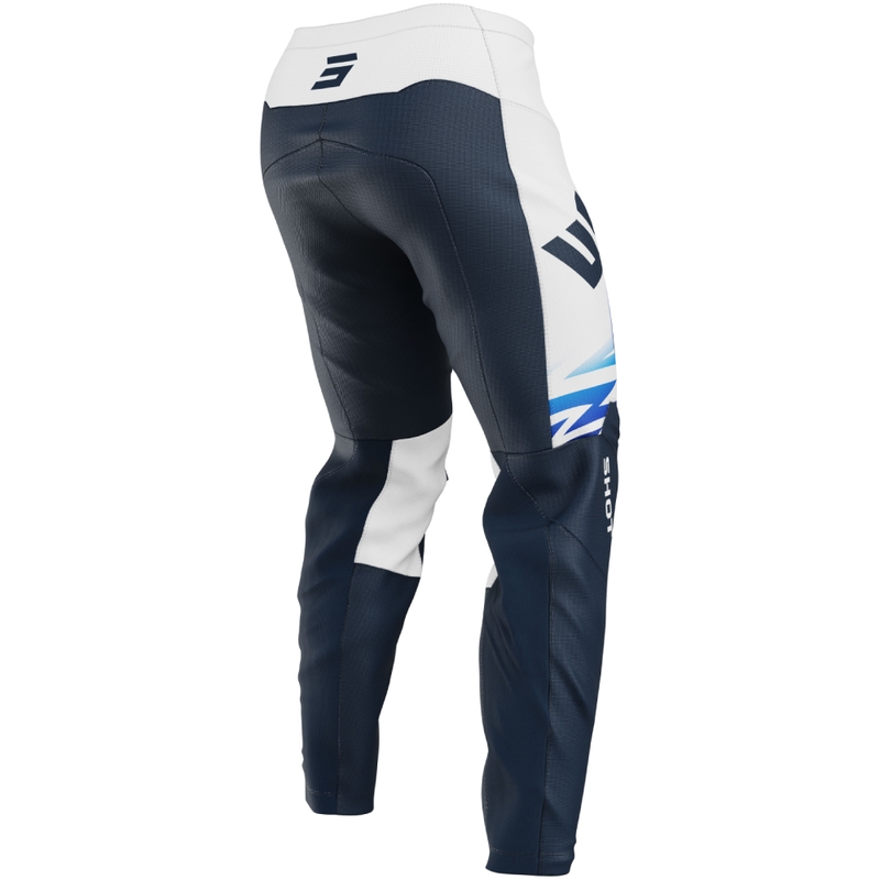Dziecięce spodnie motocrossowe Shot Draw X-Trem niebieskie