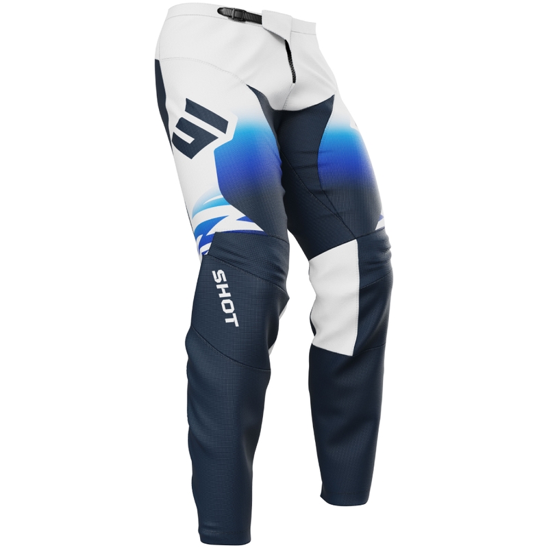 Dziecięce spodnie motocrossowe Shot Draw X-Trem niebieskie